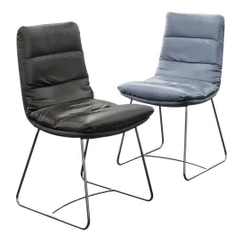Kff arva chair with skids 2